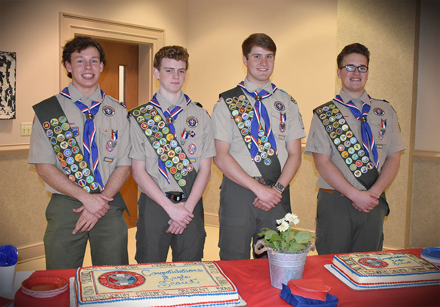 Troop 97 Eagle Court of Honor Ceremony — March 19, 2017